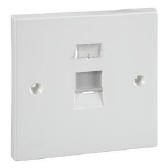 Wall plate 86x86 for 1 x 808