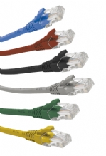 Excel Cat 5e Unscreened Booted Patch Leads LSOH 1m to 4m
