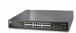 UTC GE-DS-242-POE 24-port 10/100Mbps +2 Mini Gigabit/SFP Managed PoE Switch