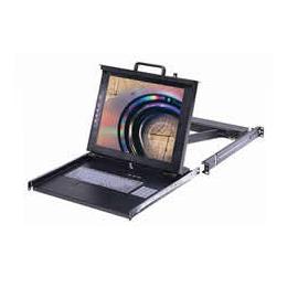 Rackmount Monitor and Keyboard supporting 17" & 19" Displays