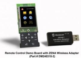 Microchip Remote Control Demo Board