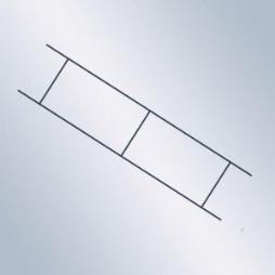 Stainless Reinforcement Ladder - Length 3m