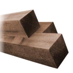  Timber Fence Posts -  4" x 3" 