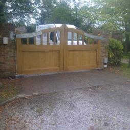 Timber Swing Gates